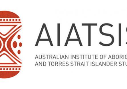 AIATSIS logo, depicting the words 'AITSIS: Australian Institute for Aboriginal and Torres Strait Islander Studies'