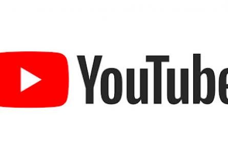 Logo for Youtube, depicting a 'play' button and the word 'Youtube'