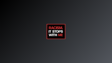 Racism It Stops With Me campaign logo