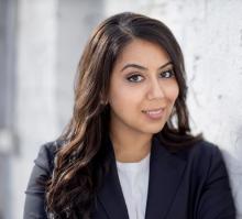 headshot of Mariam Veiszadeh in casual attire
