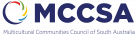 MULTICULTURAL COMMUNITIES COUNCIL OF SOUTH AUSTRALIA Logo