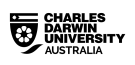 Logo for Charles Darwin University, depicting the Charles Darwin University emblem next to the words 'Charles Darwin University Australia'